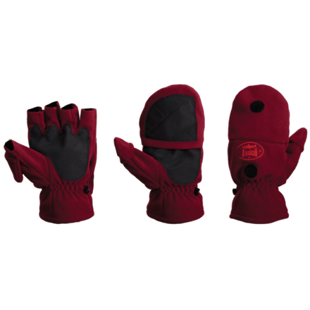 Перчатки-варежки Alaskan Colville (черный/бардовый/хаки)