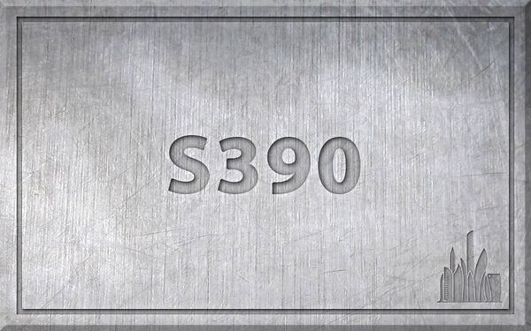 Сталь S390 – характеристики, химический состав.