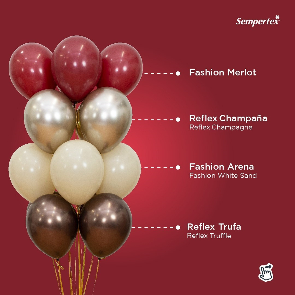 Шар 18" Белый песок, Пастель / White Sand 071 Sp