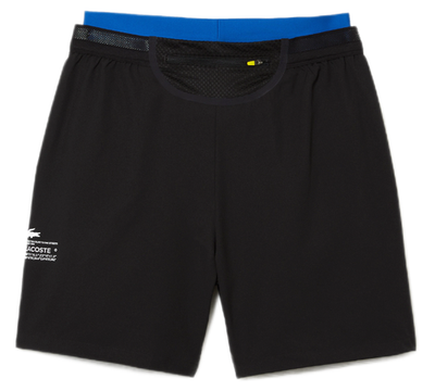 Мужские теннисные шорты Lacoste Men's SPORT Built-In Liner 3-in-1 Shorts - black/blue