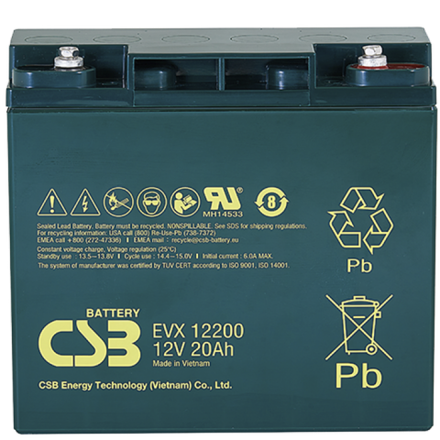Аккумулятор CSB EVX12200