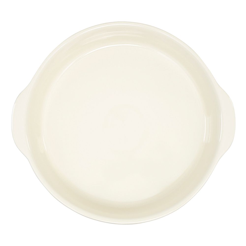 Блюдо для запекания Birds of Paradise, Ø33 см, кремовое