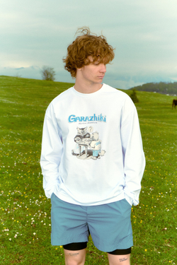 Лонгслив Called a Garment Garazhiki Longsleeve "White"