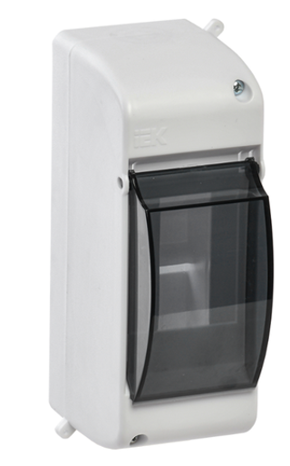 KREPTA 3 Корпус пластиковый КМПн 2/2 IP30 белый IEK