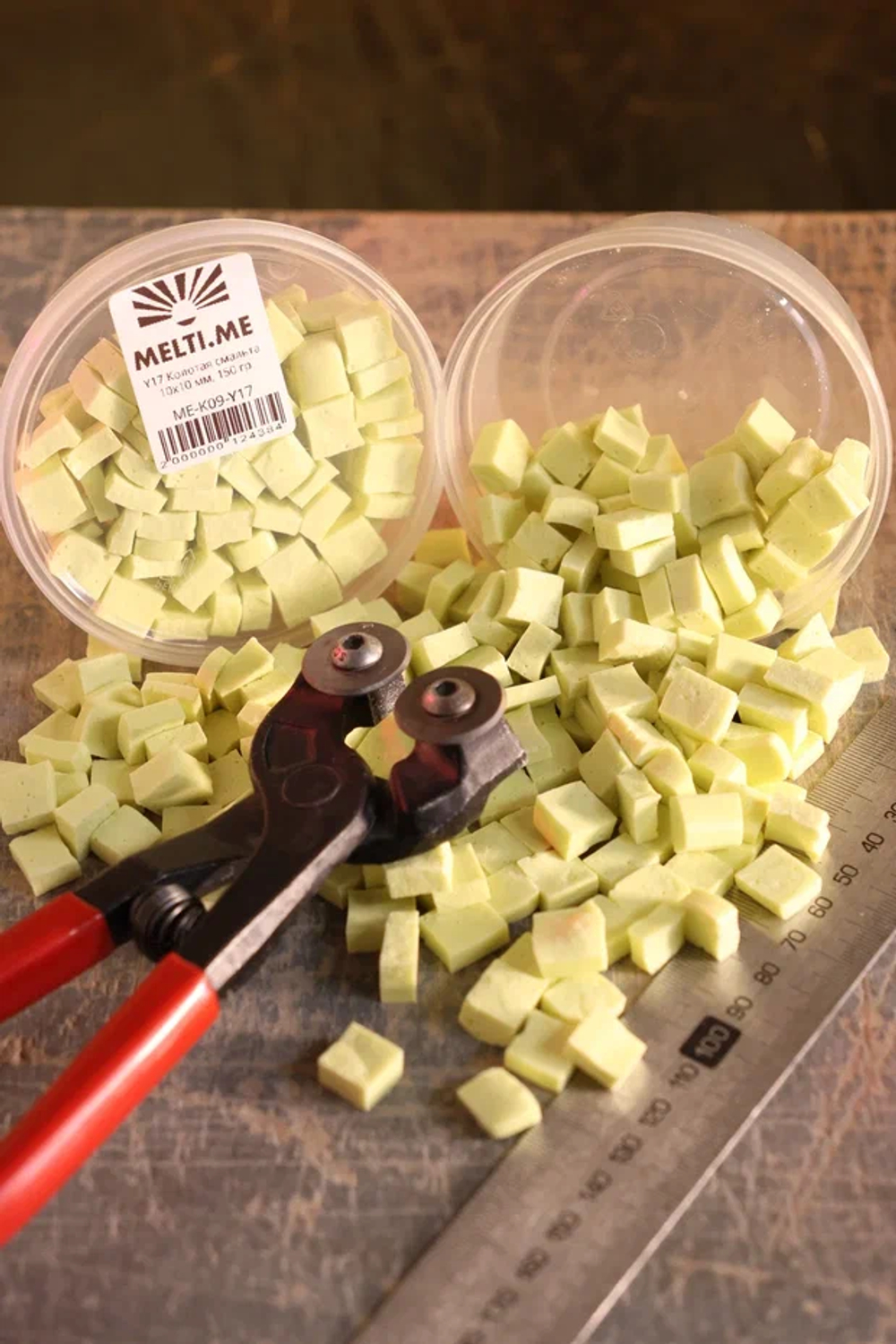 Нота Y17 Колотая смальта 10х10 мм, 150 гр