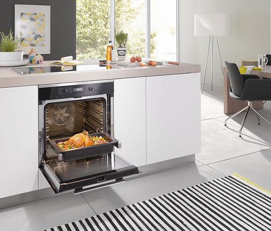 Электрический духовой шкаф Miele H6267BP EDST/CLST