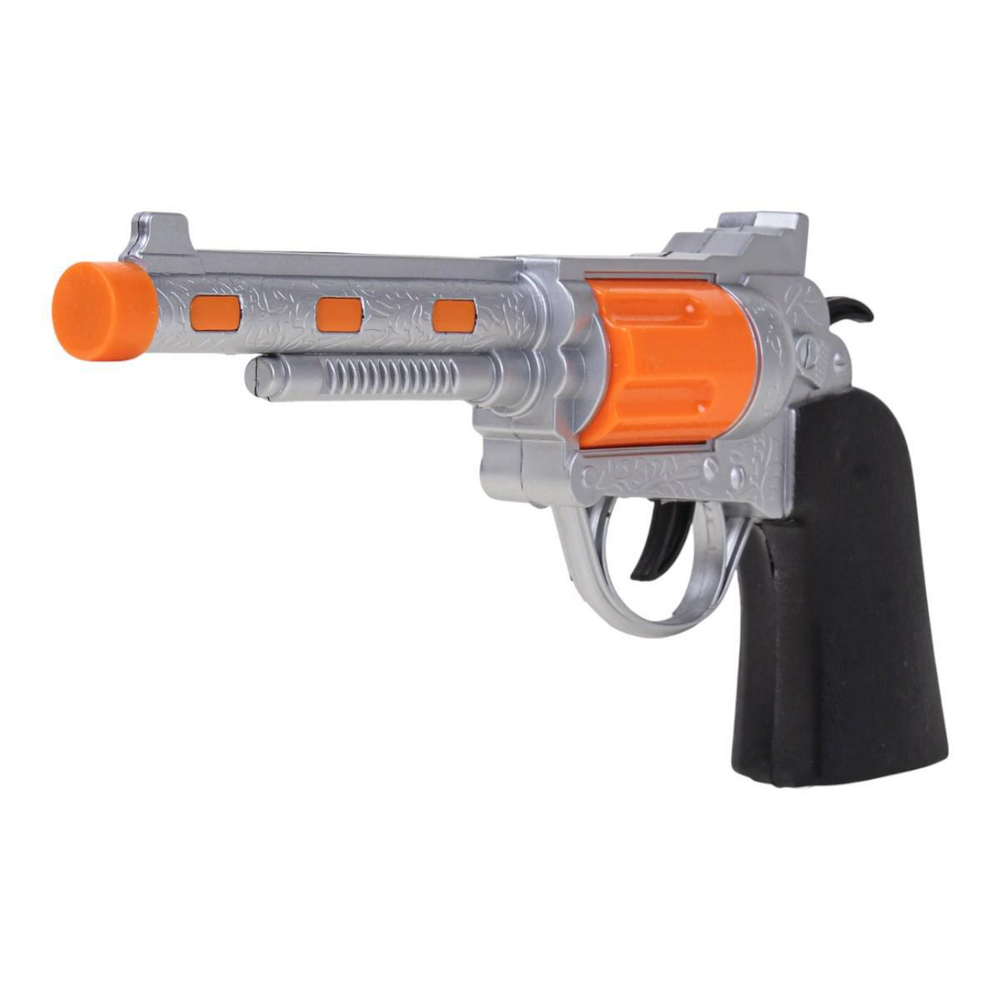 Пистолет на батарейках, коробка 8607B-8