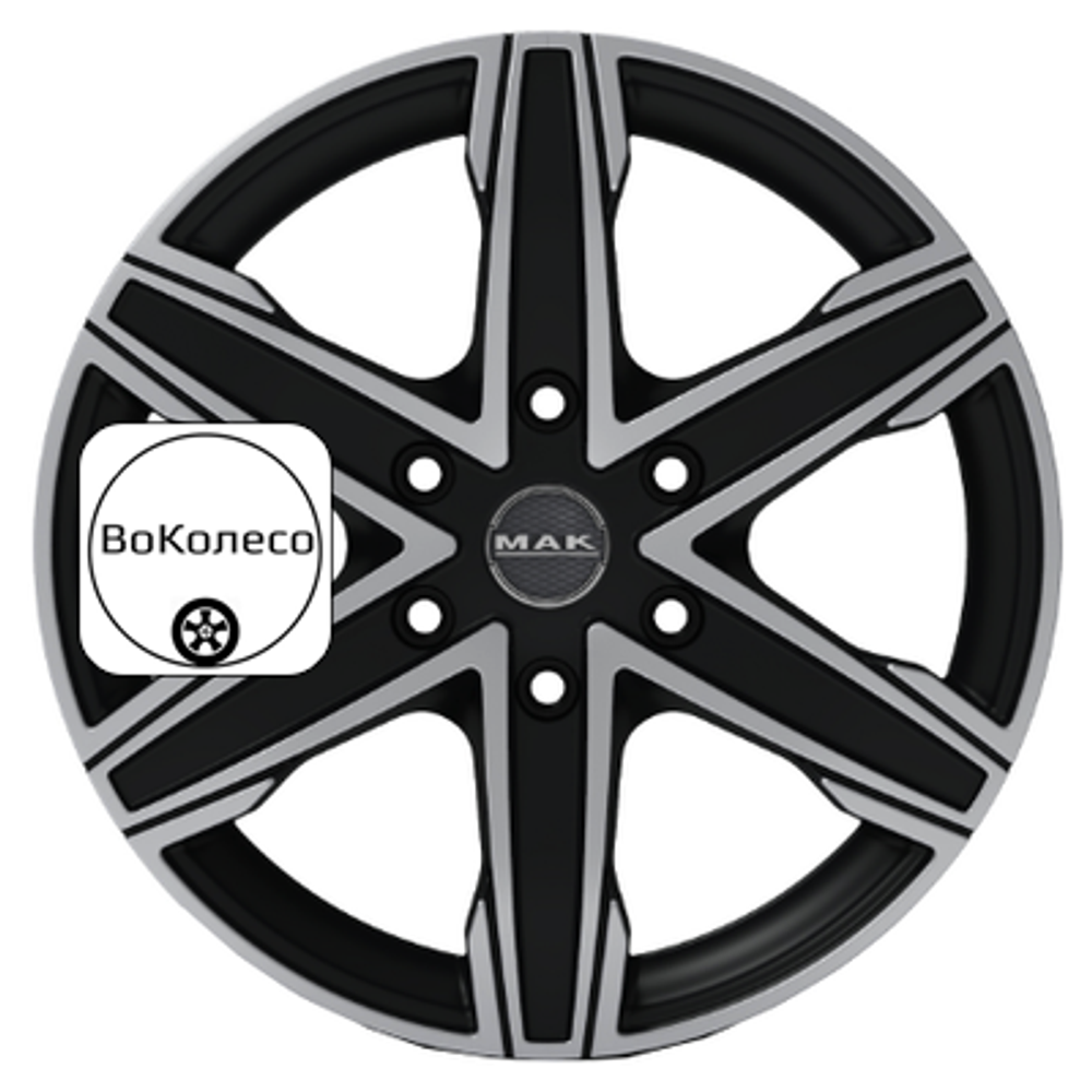 9x20/6x139,7 ET60 D93,1 King 6 Ice Black MAK