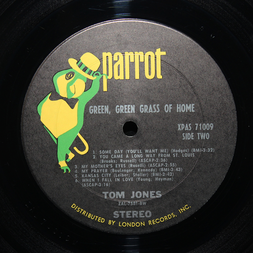 Tom Jones / Green, Green Grass Of Home (LP)