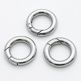 Замок-карабин, сталь, диаметр 18 мм, цена за 1 шт