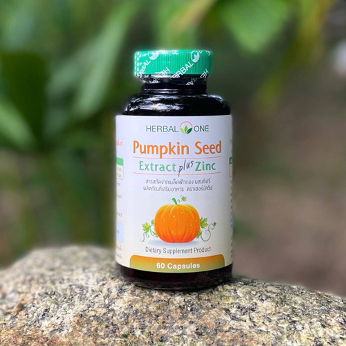 Экстракт семян тыквы и цинк Pumpkin Seed Extract with Zinc Herbal One