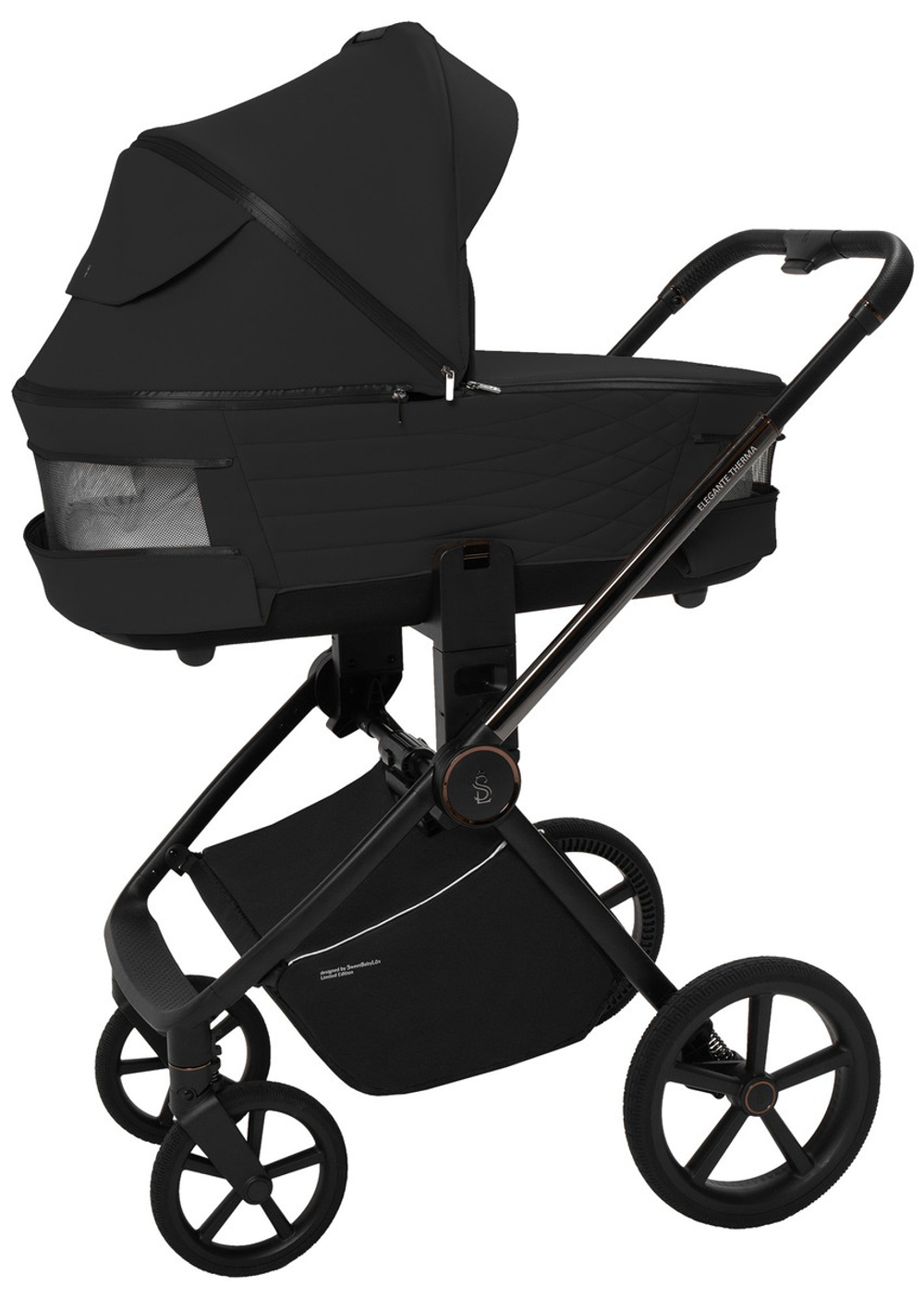 Коляска 3 в 1 Sweet Baby SBL Elegante Therma + автокресло Premier Grey Black