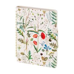 Gündəlik/Ajanda/Ежедневник/Diary Ежедневник с хлястиком B6 "Флора. Луговые травы"