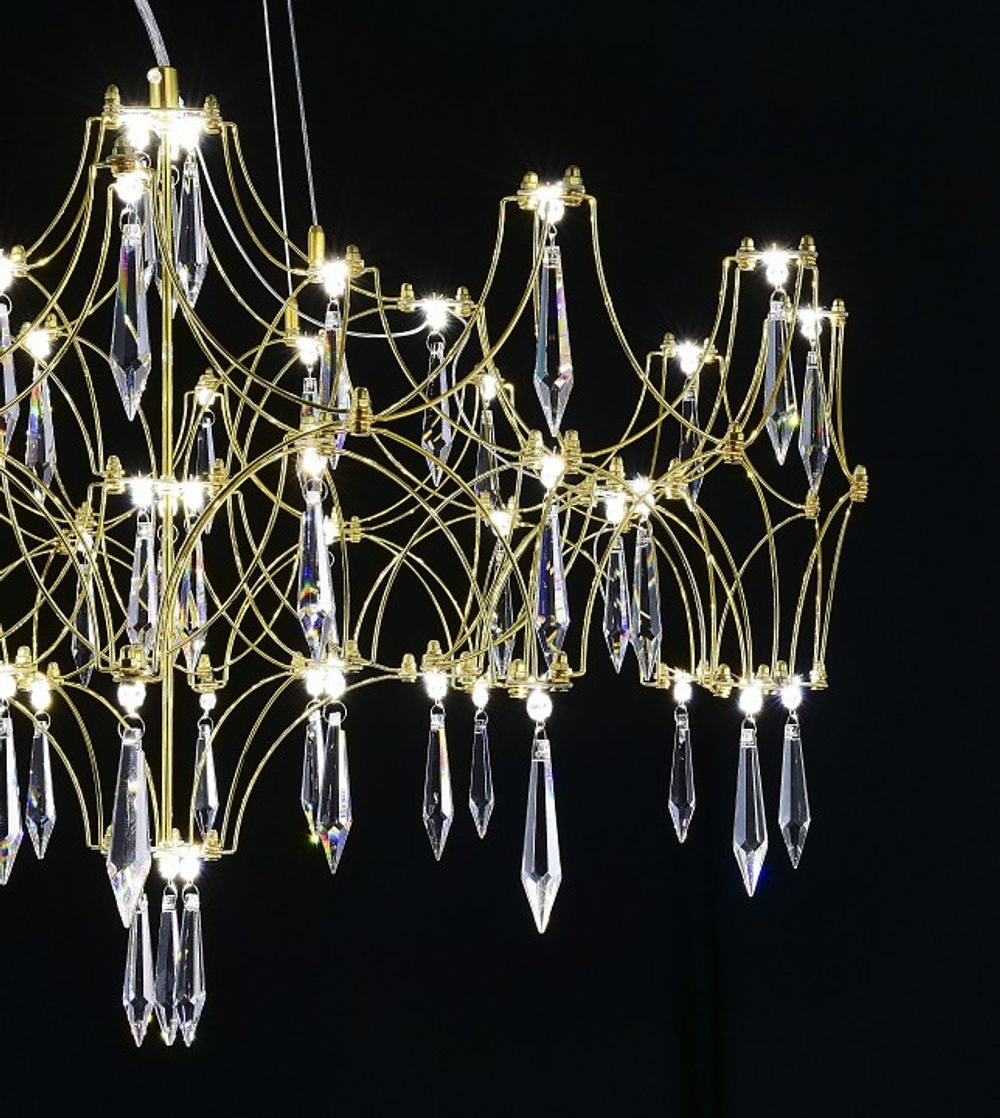 Подвесная люстра MyFar Ileria MR2652-57P-76AP