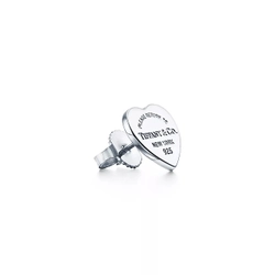 Серьги из серебра 925 в форме сердца Tiffany, Тиффани💠В наличии
