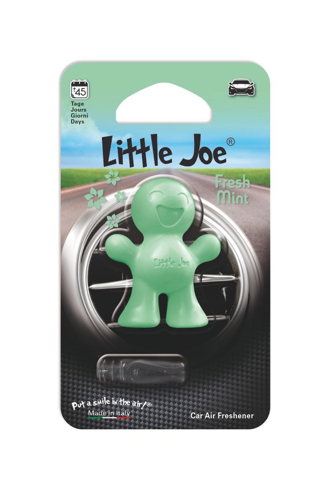 Little Joe Fresh Mint (Свежая мята) - lime green Автомобильный освежитель воздуха