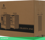 Корпус Azza Celesta F черный без БП (CSAZ-340F)