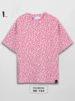 Футболка для девочки розовая
