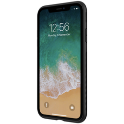 Чехол от Nillkin для смартфона iPhone XR, серия Synthetic Fiber (покрытие синтетический карбон)