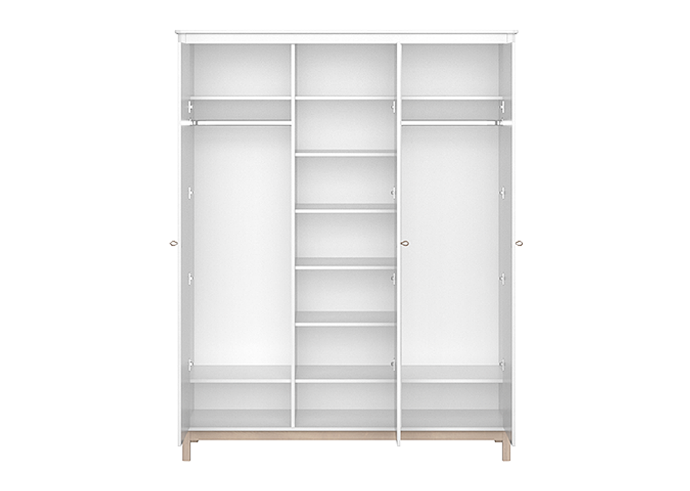 Шкаф Classic 3-х створчатый (молочный)