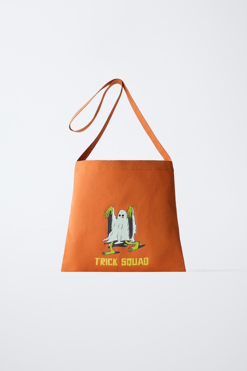 ZARA СУМКА ДЛЯ КОНФЕТ HALLOWEEN, ОРАНЖЕВЫЙ