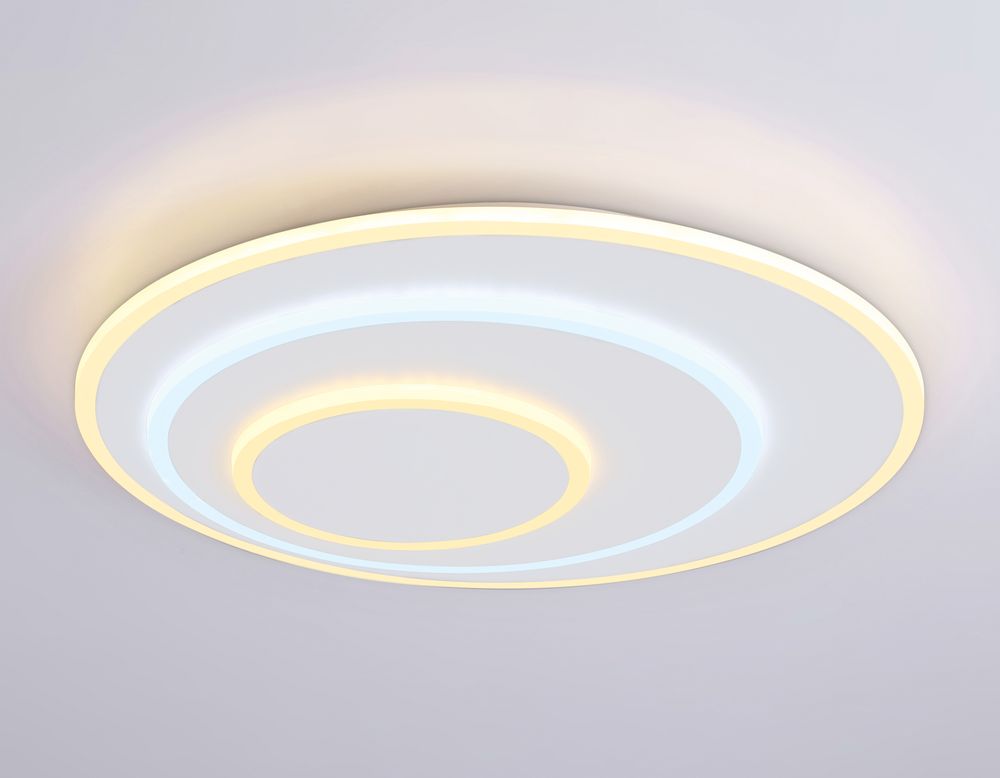 Ambrella Настенно-потолочный светодиодный светильник с пультом Disk FA7707