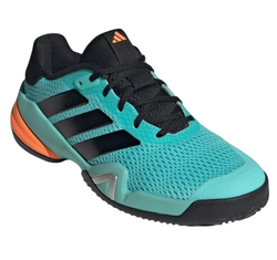 Детские Кроссовки теннисные  Adidas Barricade K - flash aqua/core black/lucid orange