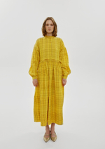 Платье, желтый