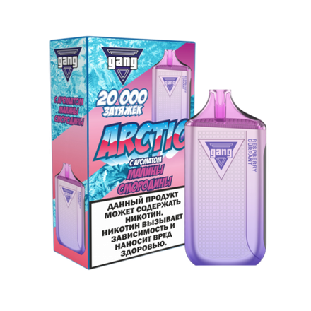 Gang X Arctic Малина-смородина 20000 затяжек 20мг Hard (2% Hard)