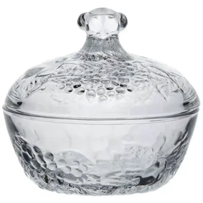 Сахарница стеклянная 350мл «Пикник» 97556BFD