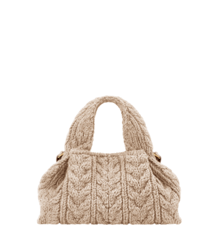 POLENE СУМКА NUMERO NEUF MINI, ЭКРЮ