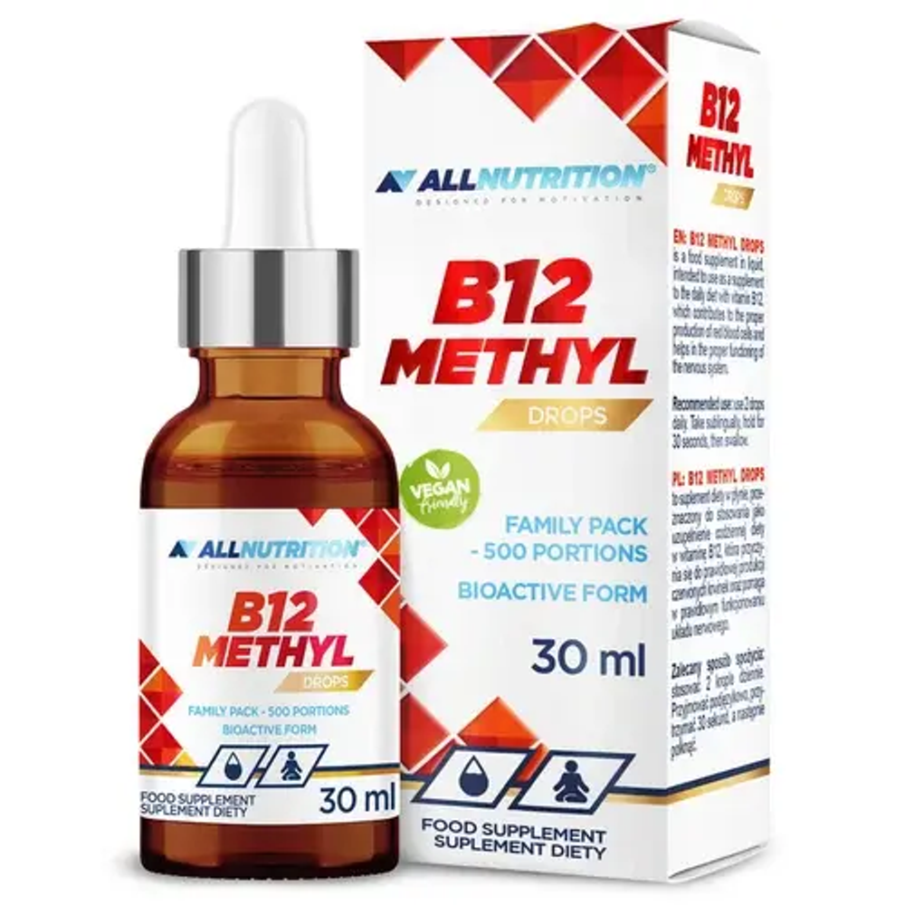 Allnutrition Витамин B12 Метиловые капли - 30 мл