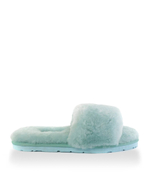 FLUFF SLIDE SLIPPER-lake blue