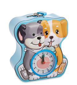 GAEM Art BX- 86/1 Метал. копилка с часами «Друзья»