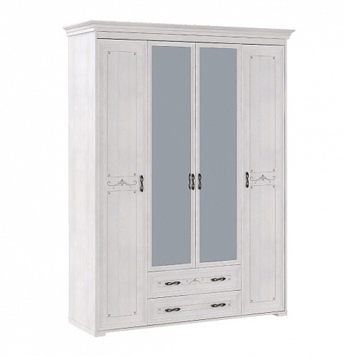 Шкаф для платья и белья Афродита 02  без карниза