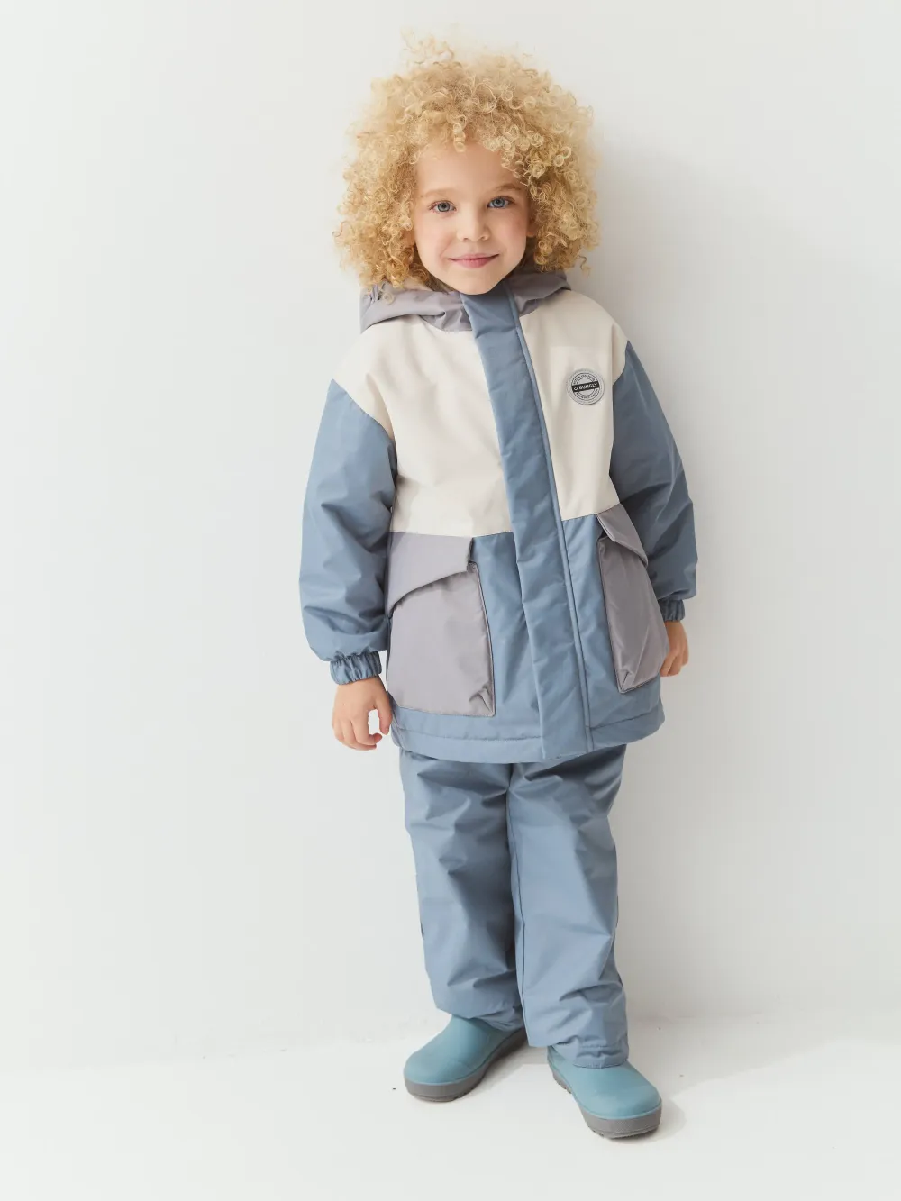 Брюки демисезонные "Темная полынь" с утеплителем