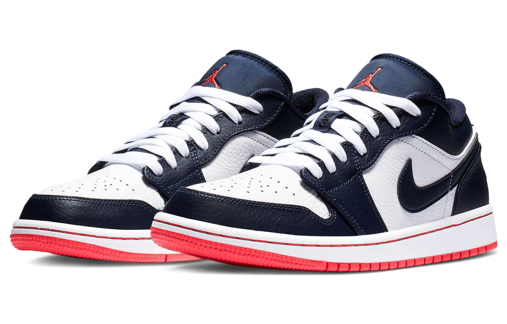 JORDAN 1 Low Obsidian Ember Glow