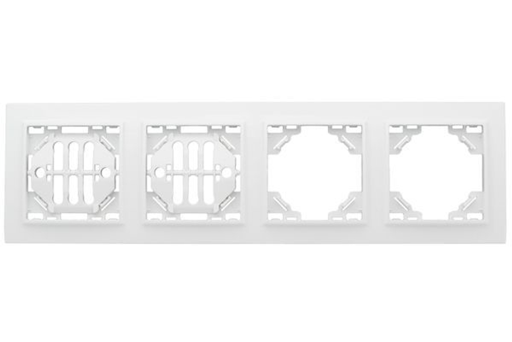Рамка 4-м Минск горизонтальная бел. Basic EKF ERM-G-304-10