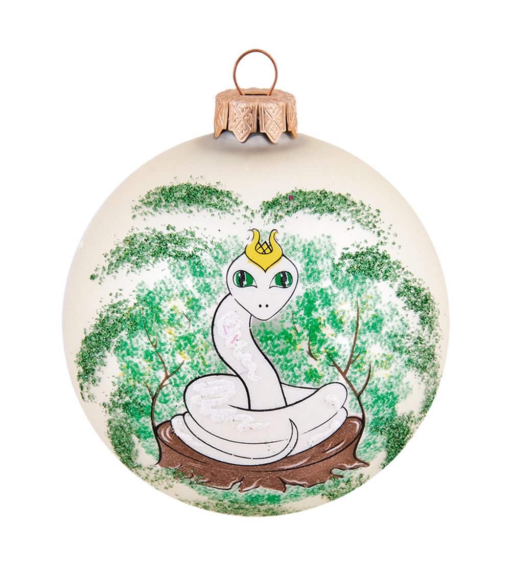 Элита НФШ-1711/2 Ел.украшение Шар «Змея» 85 мм