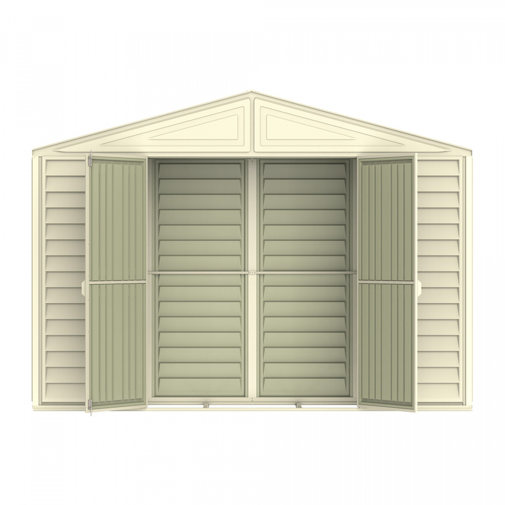 Сарай-хозблок пластиковый для дачи SidePro (84,6*318,7*233,2 см)