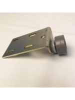 Роликовая опора 282 с резиновым колесом D28 мм, 2 шт