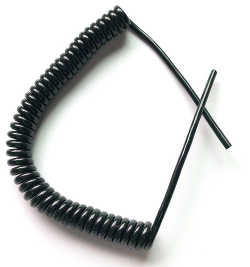 Кабель спиральный для ЧПУ 4x0.5 мм² 20awg 0.65-1.2m