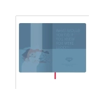 Блокнот А5 клетка BRAUBERG VISTA "In Dreams", под кожу, твердый, срез фольга, 80 л., 112064