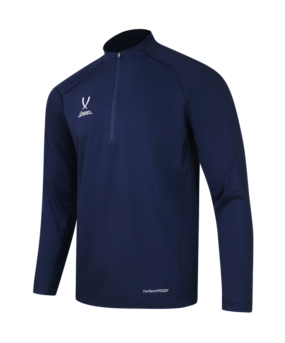Джемпер ветрозащитный JÖGEL PREMIER PerFormPROOF 1/4 Zip Wind Top, темно-синий