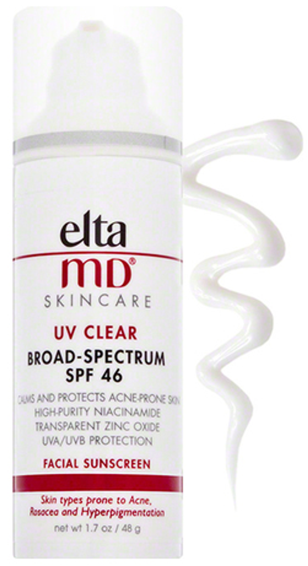 elta MD UV Clear Broad-Spectrum Tinted солнцезащитное cредство с оттенком SPF46 48г