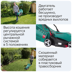 Электрическая газонокосилка Bosch ARM 37 0.600.8A6.201