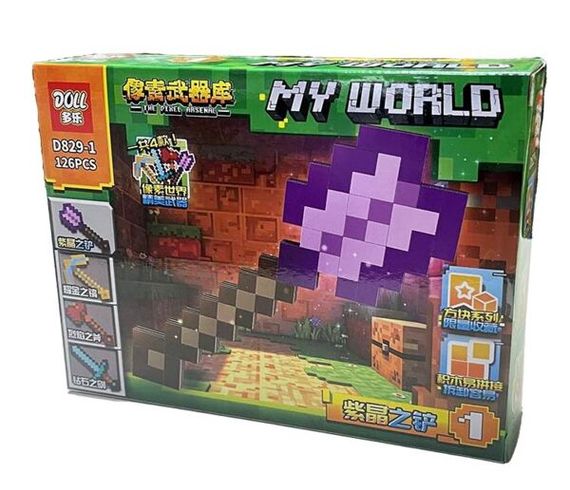 Konstruktor \ Конструктор My World 135 деталей D829