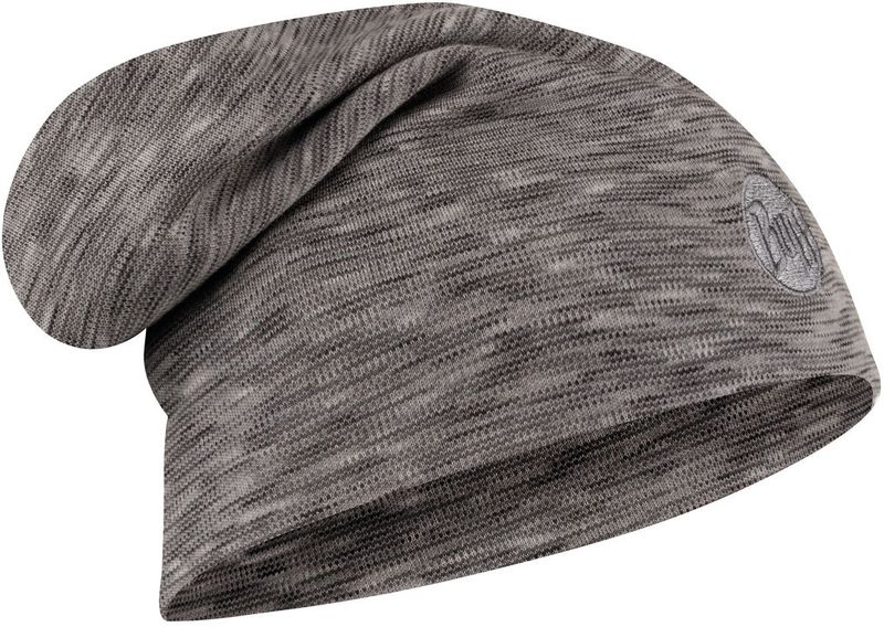 Теплая шерстяная шапка-бини Buff Hat Wool Heavyweight Fog Grey Multi Stripes Фото 1