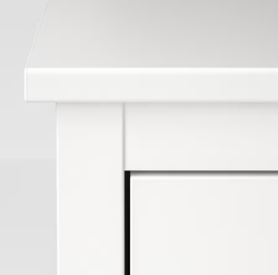 КОППАНГ KOPPANG Комод с 3 ящиками, белый, 90x83 см