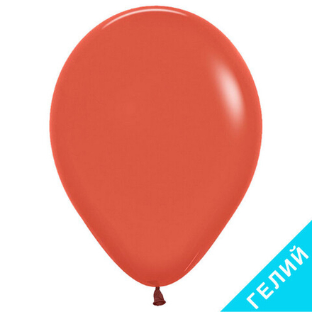 Воздушный шар, цвет 072 - терракоттовый, пастель, с гелием